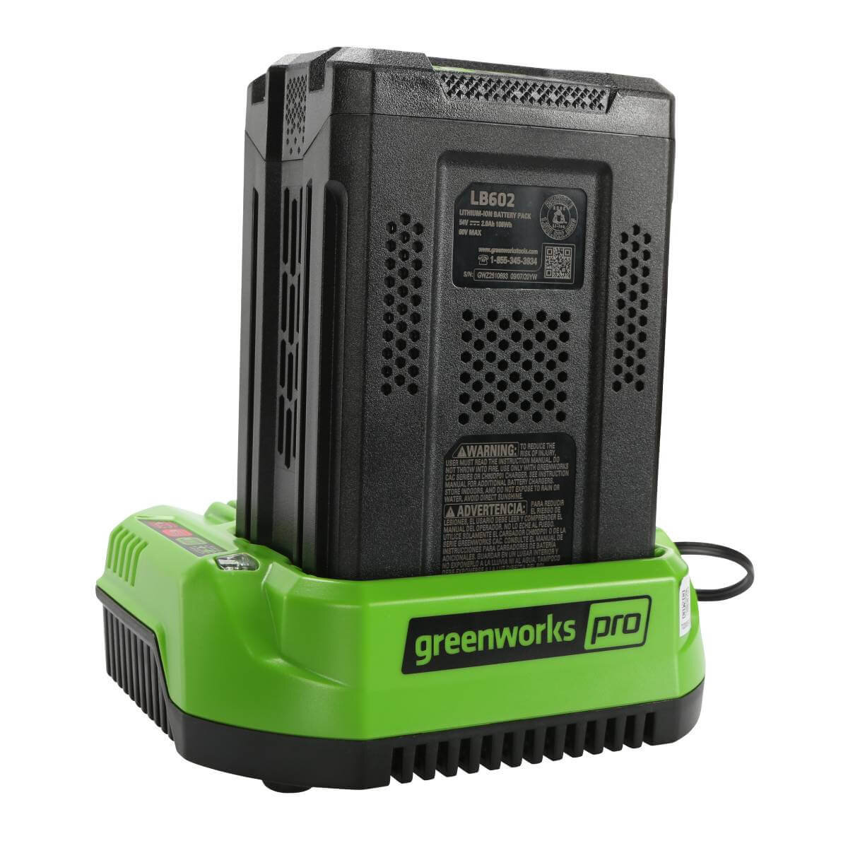 Зарядное устройство для аккумуляторов GREENWORKS для Li-ion 60V (2932007)