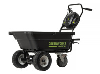 Тачка садовая аккумуляторная самоходная GREENWORKS 82GC без АКБ и ЗУ (7400607)