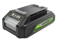 Газонокосилка аккумуляторная GREENWORKS 2520607UA (2520607UA) [24В, 1х2.0 Ач, з/у]