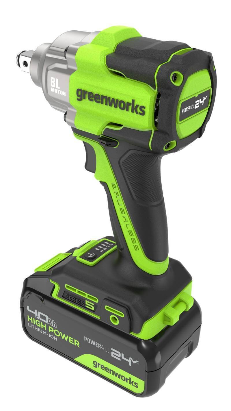 Гайковерт аккумуляторный ударный GREENWORKS IW5500 (3805007CUB)