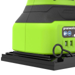 Шлифмашина вибрационная аккумуляторная GREENWORKS G24SS14 (3100507CUA)
