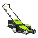 Газонокосилка аккумуляторная GREENWORKS G24X2LM41 (2512607UD) [24В, 2х4.0 Ач, з/у]