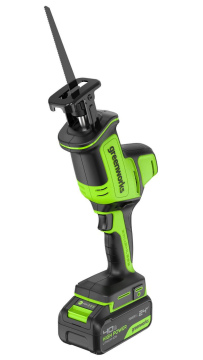 Пила сабельная аккумуляторная GREENWORKS GPT-CRS-25 (1200507CUB)