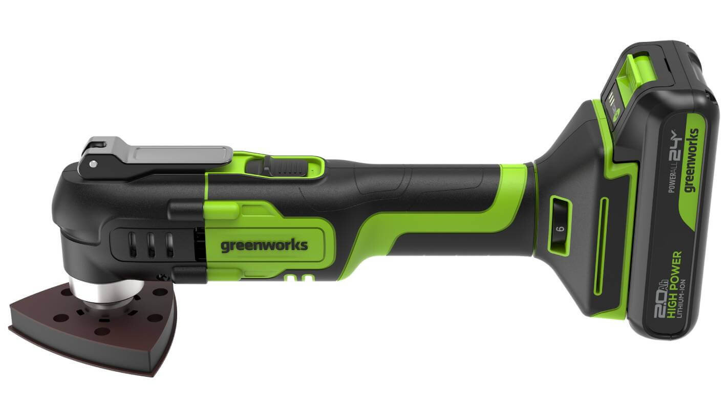 Реноватор (МФИ) аккумуляторный GREENWORKS G24MT +оснастка (3400307CUA)