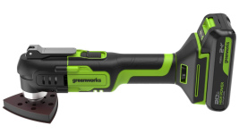Реноватор (МФИ) аккумуляторный GREENWORKS G24MT +оснастка (3400307CUA)