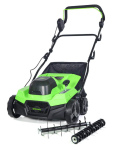 Аэратор-скарификатор аккумуляторный GREENWORKS GD40SC38IIK4 (2517607UB)
