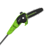 Высоторез аккумуляторный GREENWORKS G24PS201 (1402607) [24В, без акб и з/у]