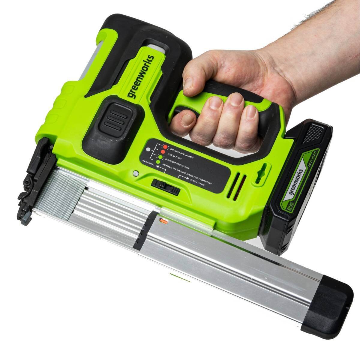 Нейлер аккумуляторный GREENWORKS GD24BN (3400707CUA)