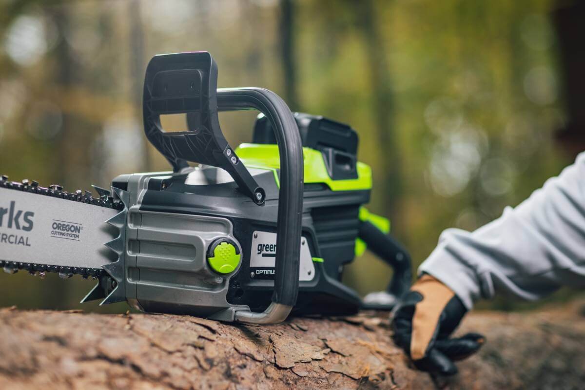 Пила цепная аккумуляторная GREENWORKS OCS800 (2009707) [82В, без акб и з/у]