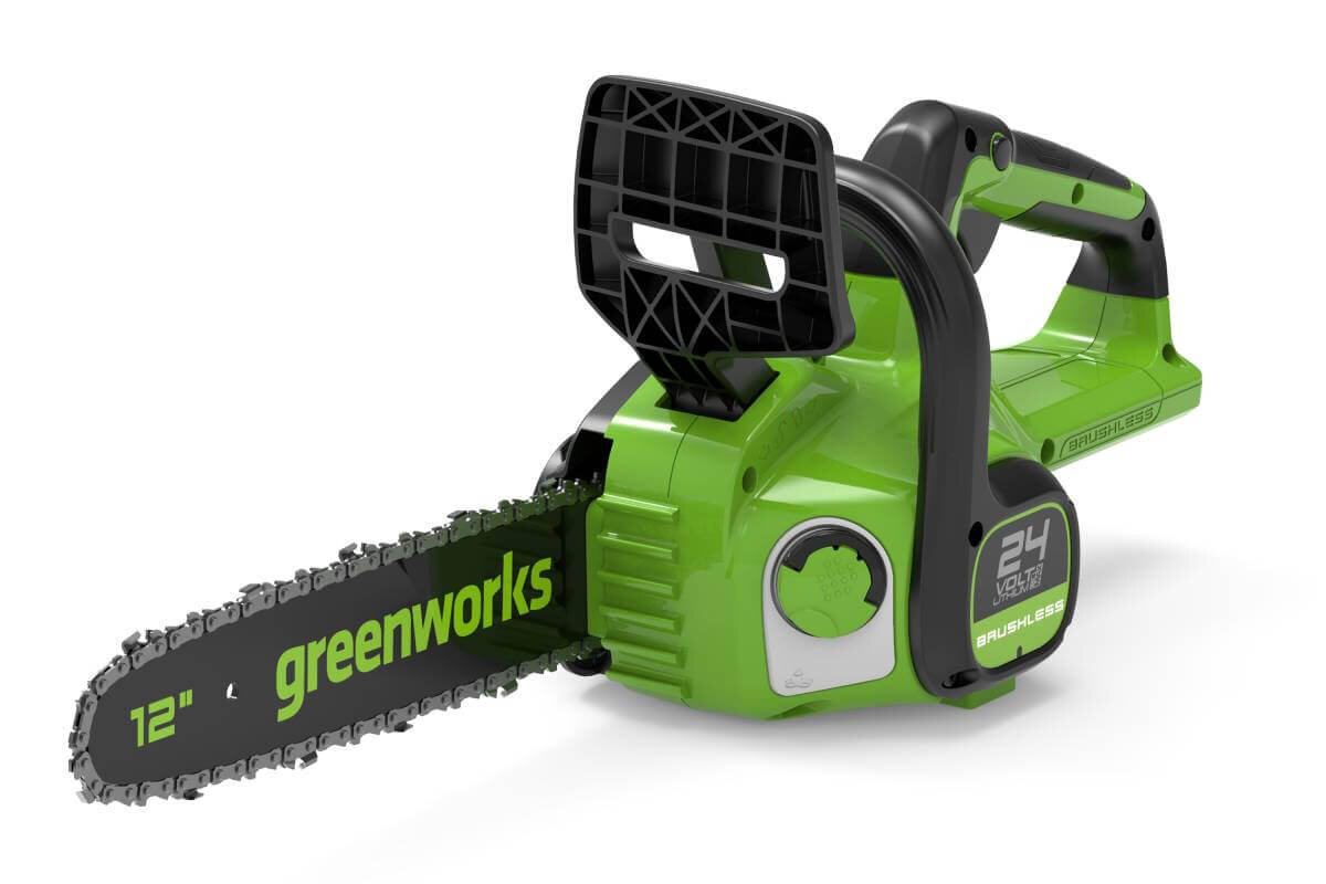 Пила цепная аккумуляторная GREENWORKS GD24CS30K2 (2007007UA)