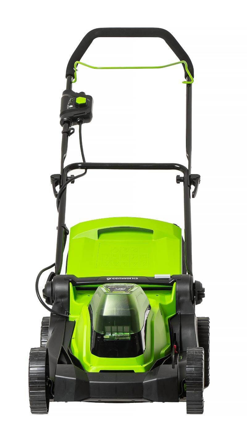 Газонокосилка аккумуляторная GREENWORKS G24X2LM41 (2512607UD) [24В, 2х4.0 Ач, з/у]