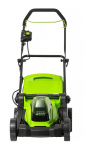 Газонокосилка аккумуляторная GREENWORKS G24X2LM41 (2512607UD) [24В, 2х4.0 Ач, з/у]
