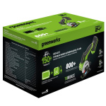 Шлифмашина угловая аккумуляторная мини GREENWORKS GD24UCS (3402007CUA)