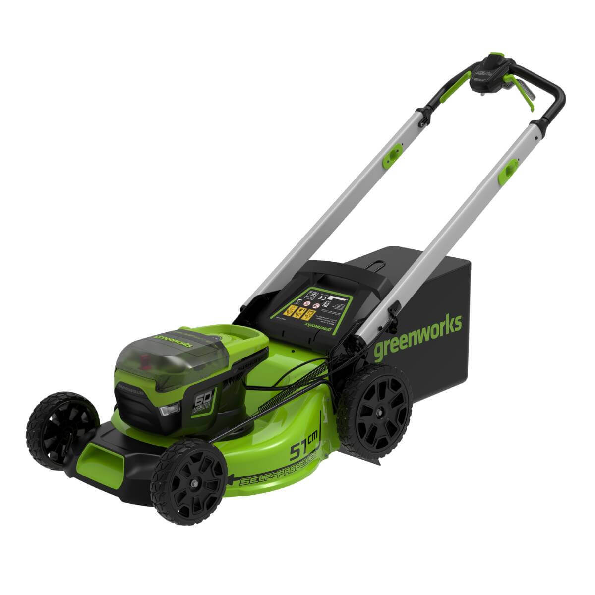 Газонокосилка аккумуляторная GREENWORKS GD60LM51SPK4 (2514307UB)