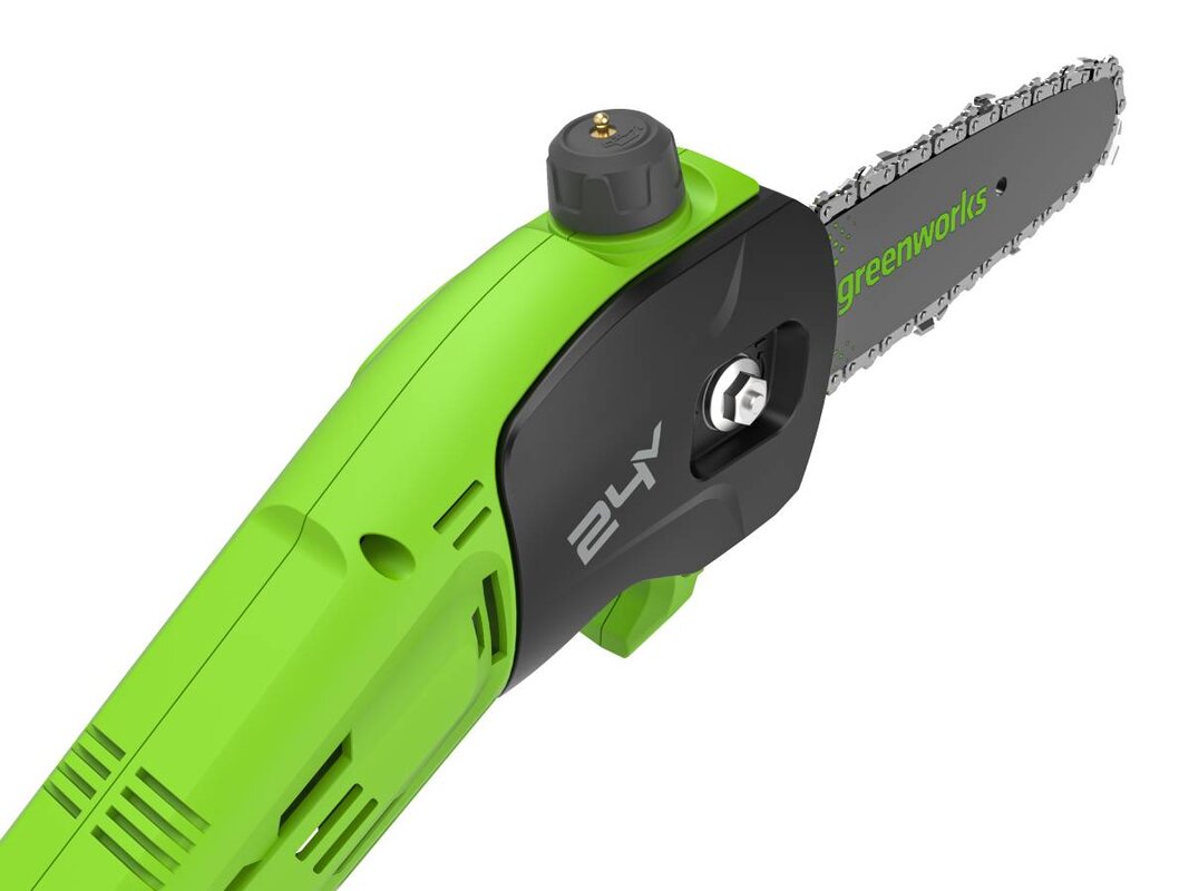 Высоторез аккумуляторный GREENWORKS G24PS201 (1402607) [24В, без акб и з/у]