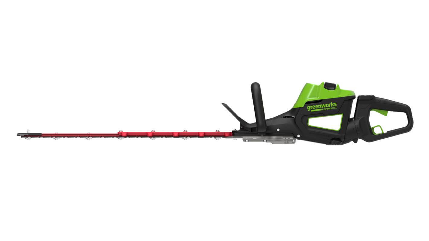 Кусторез садовый аккумуляторный GREENWORKS GC82HT2 (2208307) [82В, без АКБ и ЗУ]